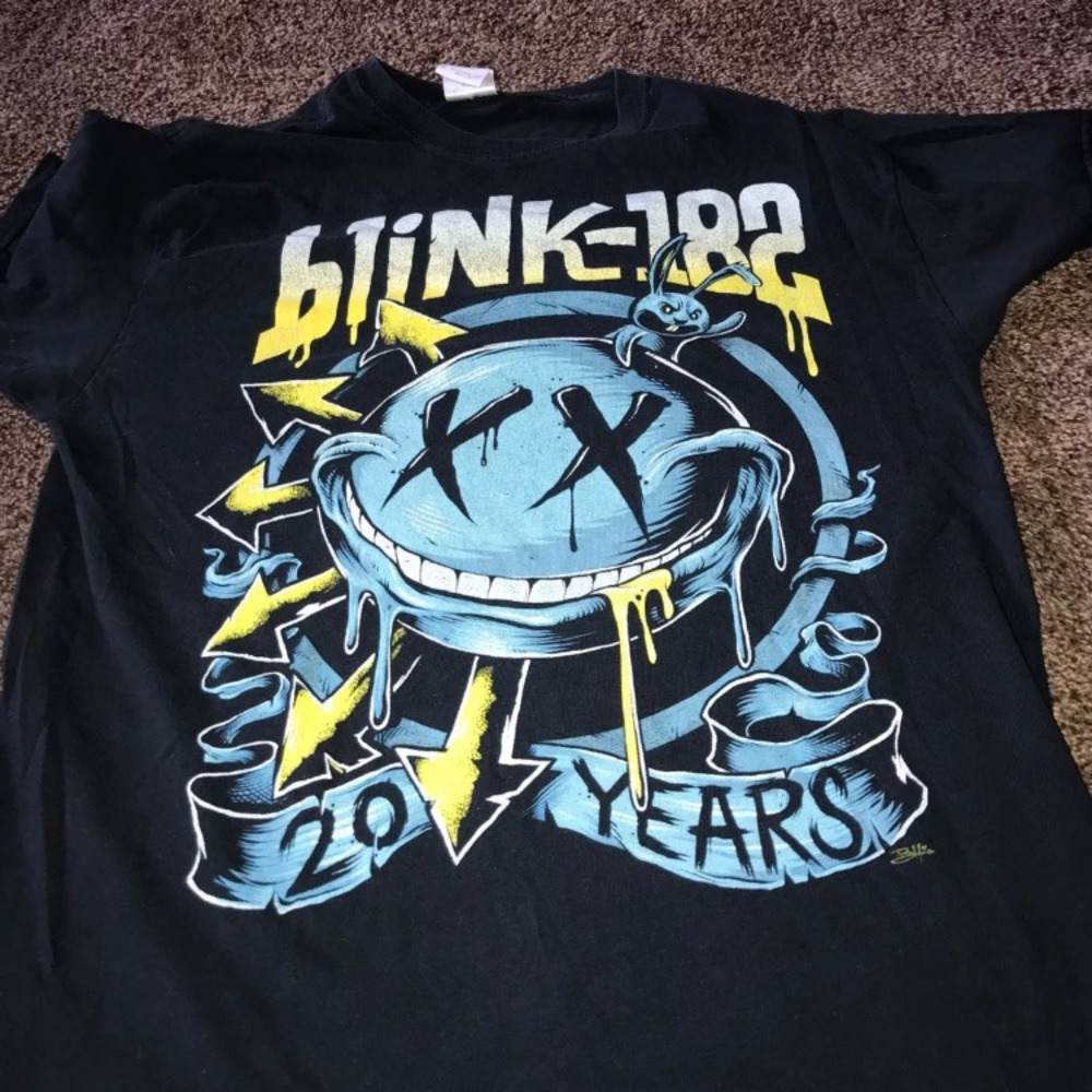 BLINK 182 20 Years Anniversary T-shirt